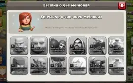 Cash of clans CV 8 FULL c/ 4 construtores