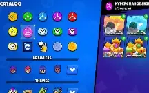 Conta com 19 Brawlers Nível 11, 9 Lendários e 35,000 Blings