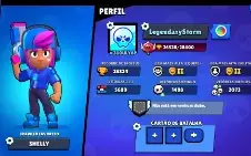 Conta Brawl Stars, possuí todos os passes e skins sazonais!!