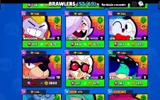 Conta Brawl Stars, possuí todos os passes e skins sazonais!!
