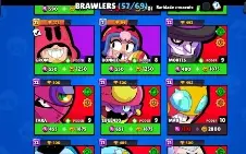 Conta Brawl Stars, possuí todos os passes e skins sazonais!!