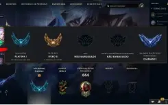 Conta Lol - 451 Skins - Plat 1 Ex Diamante