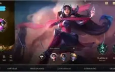 Conta platina 2 com bom Win rate 5 skins