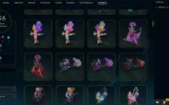 Conta League of legends 200+ skins Nivel 500++