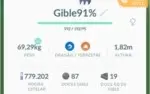 Conta Pokémon level 41