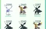 Conta Pokémon level 41