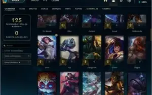 Vendo conta lol