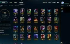 CONTA C/ BORDA PLATINUM(S6) E ATUAL NO GOLD V-> VÁRIAS SKINS