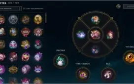 Vendo conta com 280 skins