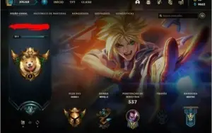 Vendo conta com 280 skins