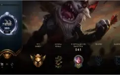 Conta LOL level 200 - 121 Skins