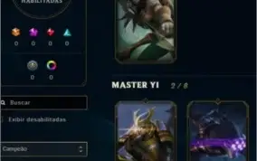 Conta de league of legends- 18 campeões 4 skins unranked