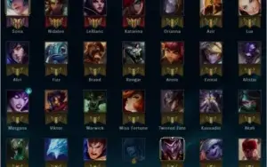conta unranked 47 campeões 7 skins 3 rune pages smurf barata