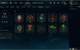 CONTA GOLD 4 - 70 CAMPEÕES E 32 SKINS