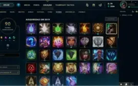CONTA GOLD 4 - 70 CAMPEÕES E 32 SKINS