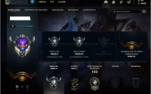 Conta prata 3 com 15 skins e 39 champs