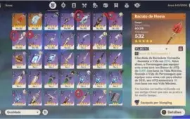 AR 55 MUNDO 8  (PC/ANDROID - NA) - Diluc, Ganyu, MonaC2 Jean