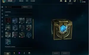 Conta de lol nível 71