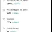 Conta tiktok 83.5k barato