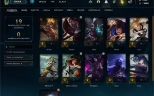 Conta nível 16 com 2000 RP