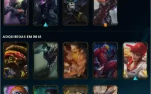ACC Riot games Valorant 1° passe,LOL 57 skins, tft 9 lendas
