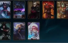 ACC Riot games Valorant 1° passe,LOL 57 skins, tft 9 lendas