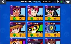 Conta Brawls Stars semi Full