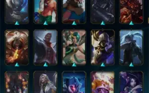 Conta LOL, 200 skins+, ex Diamond 1, cosméticos TFT!!!