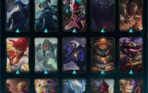 Conta LOL, 200 skins+, ex Diamond 1, cosméticos TFT!!!
