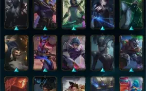 Conta LOL, 200 skins+, ex Diamond 1, cosméticos TFT!!!