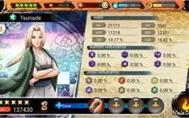 Conta Top 10 do servidor Naruto x Boruto Ninja Voltage