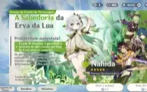 Conta Genshin AR 55, Furina c3 + Bis, Baizhu + Bis