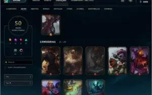 Conta Platina II 50 skins  Bom MMR