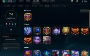 Conta Platina II 50 skins  Bom MMR