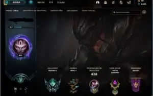 Conta Lol platina 2, 190 skins, 6 prestigio, 17 lendarias...