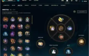 Conta Diamante 2 com RP e vários champs