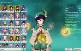 >>Conta Genshin Impact | Ayaka + Zhongli + Venti