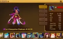CONTA REROLL LVL12 COM 2 NAT5 SUMMONERS WARS