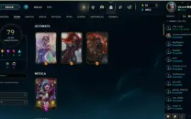 Conta Valorant+League OF legends