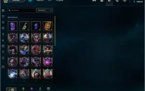 conta lol 227 skins platina 4
