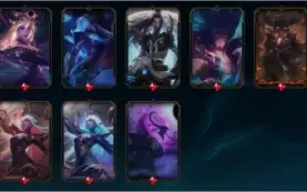 conta lol 227 skins platina 4