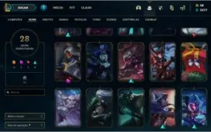 Conta de lol bronze 3(provisorio) com skins top