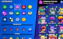 105/105 BRAWLERS/ 125k troféus / 350+ skins