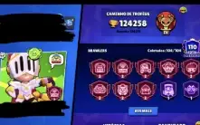 105/105 BRAWLERS/ 125k troféus / 350+ skins
