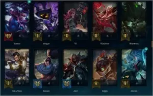 Conta Lol diamond 3, mariana