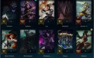 Conta Lol diamond 3, mariana