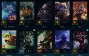 Conta Lol diamond 3, mariana