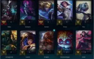 Conta Lol diamond 3, mariana