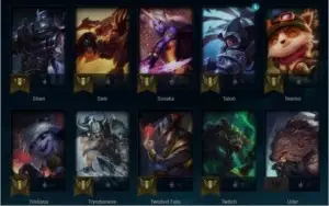 Conta Lol diamond 3, mariana