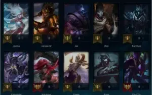 Conta Lol diamond 3, mariana